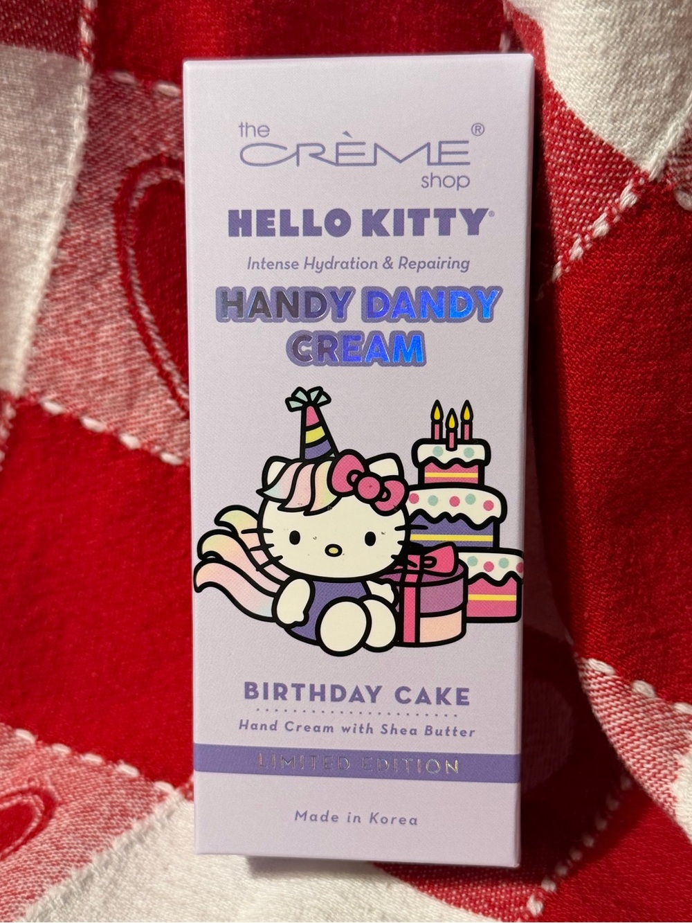 Hello Kitty The Crème Shop Birthday Cake Hand Cream